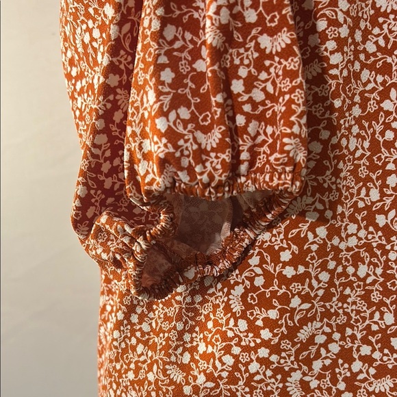 Adrianna Papell Stretch Plus Floral Print Tunic Top Blouse Women's Size 1X  NWT - Picture 9 of 14